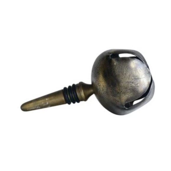 Bell Shaped Pewter Wine Bottle Stopper - Picture 1 of 2